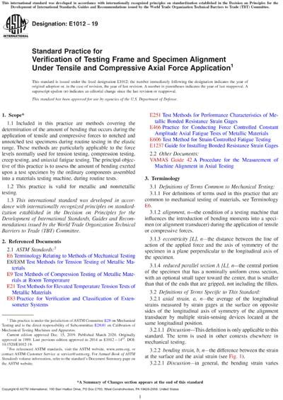 verification of testing frame